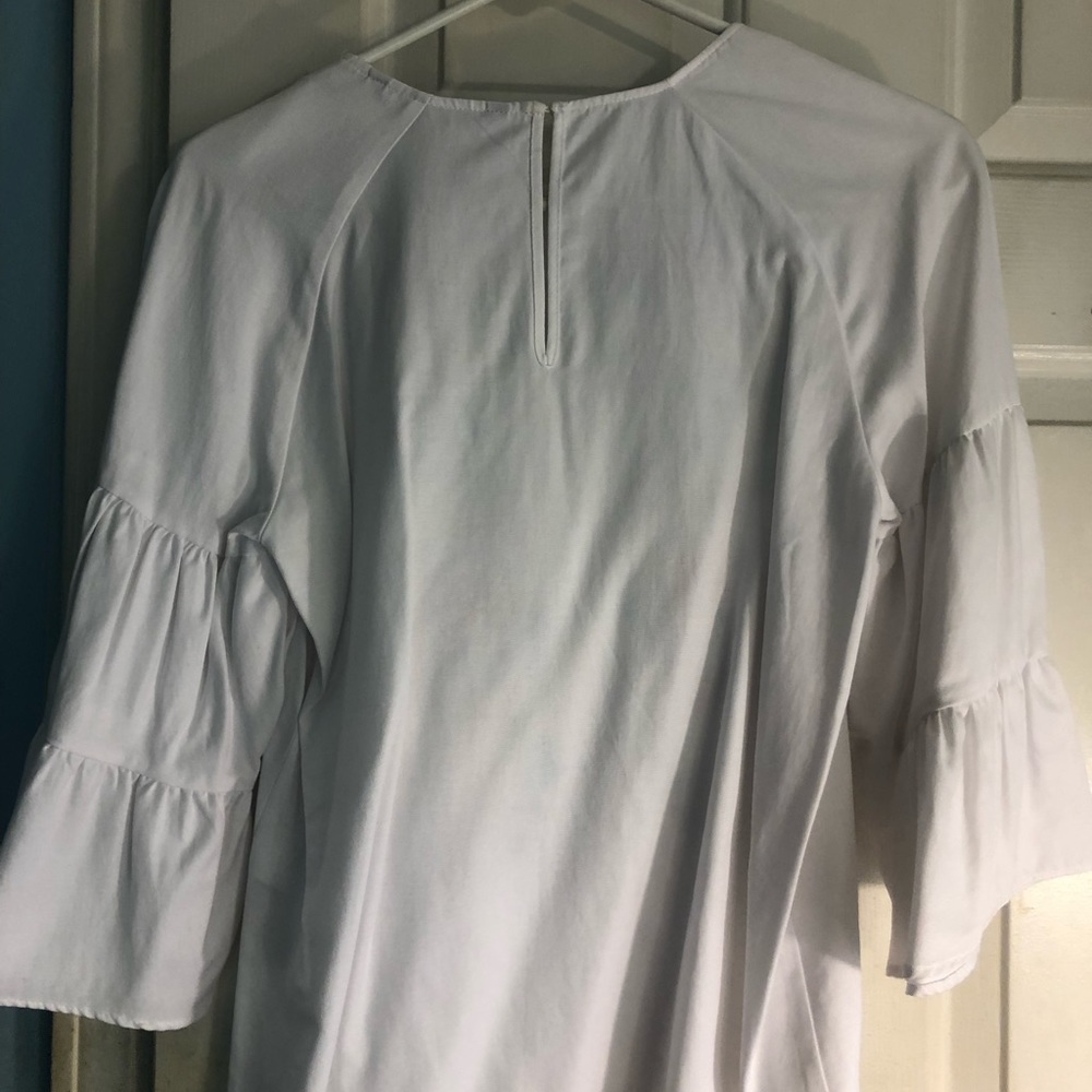 Zara white basic top - Picture 3 of 3